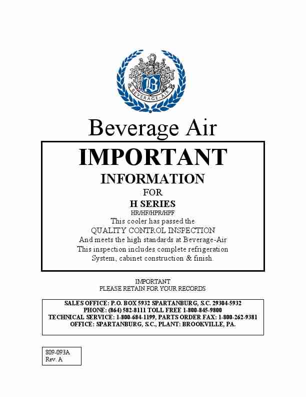 Beverage-Air Refrigerator Refrigerator-page_pdf